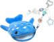 Whale Shark Coin Purse Keychain,Cute Plush Change Purse with Zipper Keychain,Kawaii Handmade Coin Pouches for Women