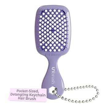 FHI Heat UNbrush Super Mini Hair Brush Keychain — Collectible Miniature Charm for Bags and Keys — Accessory for Beauty Lovers